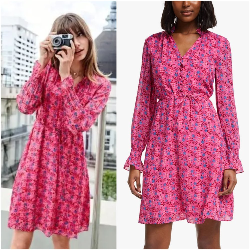 NWT Boden Evangeline Floral Print Dress 10 petite